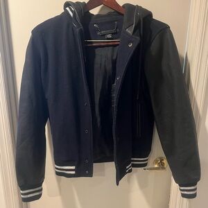 Marc Jacobs leather/suede bomber SMALL